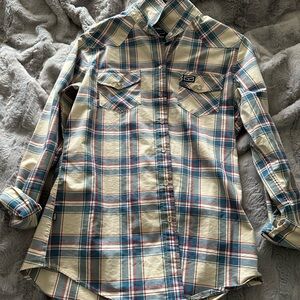 Blue and Red Flannel